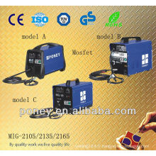 Mosfet Ce approuvé machine de soudage portable de gaz mig